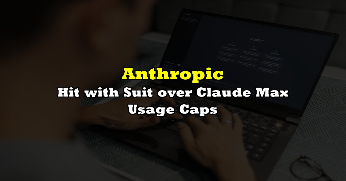 Anthropicが使用量上限めぐり提訴──Claude Max「20倍」プランで5時間コーディングしたら週の15%を消費の記事画像