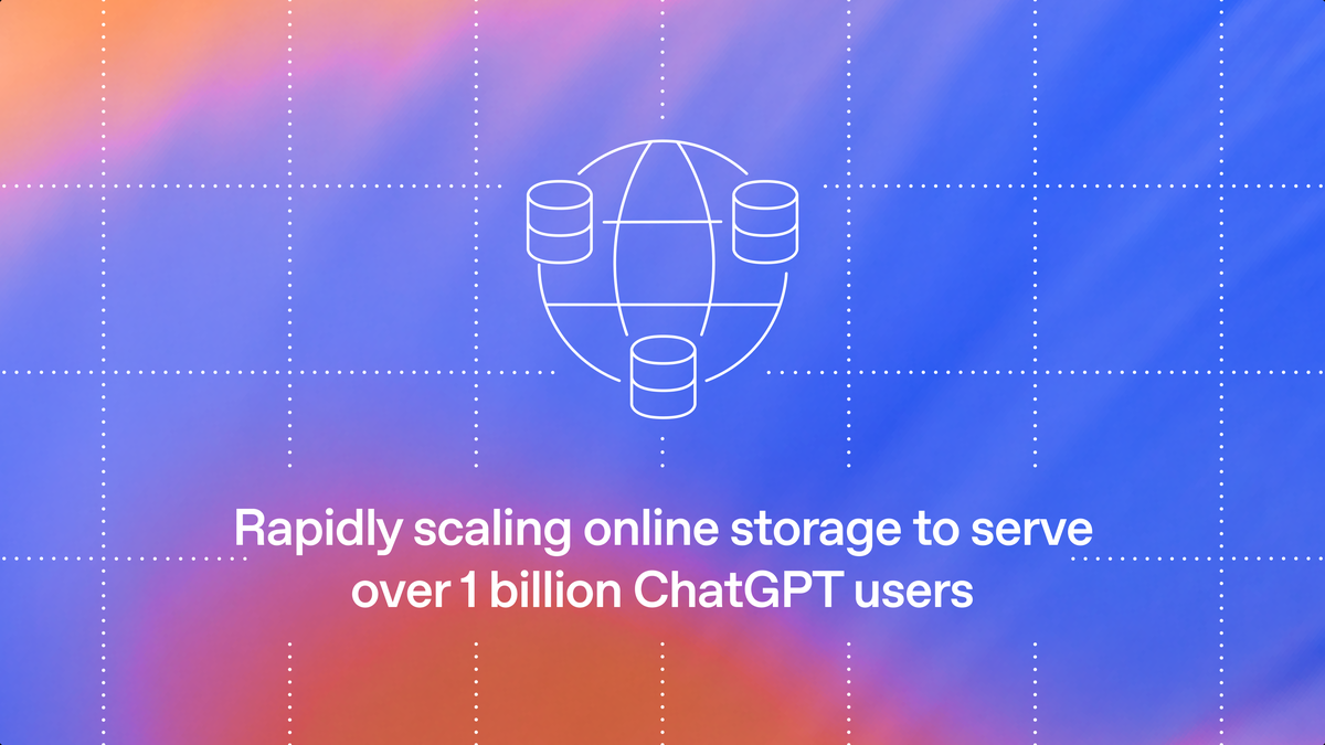 OpenAIが「週に10億人超」の裏側のストレージ基盤Habitatを解説──毎秒7,000万リクエスト・500PB・3年連続で年10倍超の成長。Pythonで粘ってから、エンジニア2人+Codex+GPT-5.5でRustに書き直し、CPU効率6倍・メモリ15倍