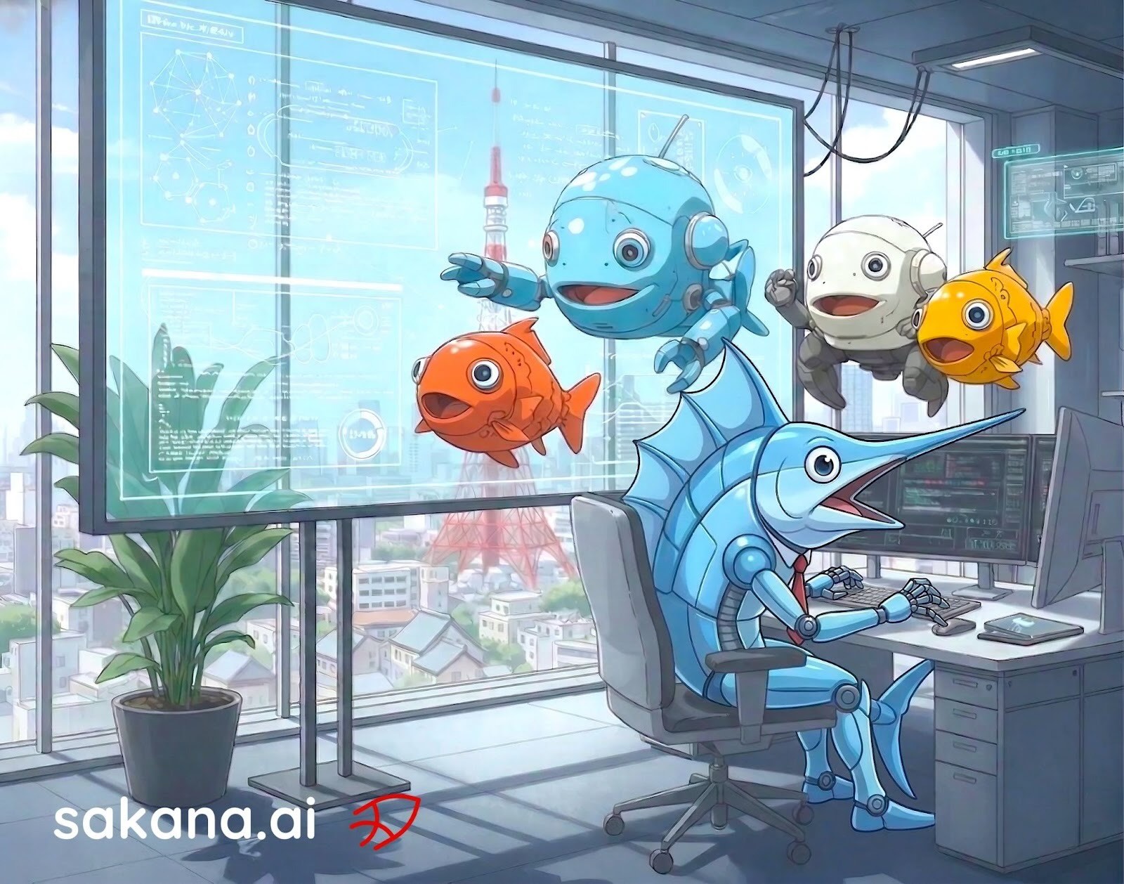 Sakana AI、初の商用プロダクト「Sakana Marlin」を公開──最大8時間稼働の自律型リサーチエージェントの記事画像