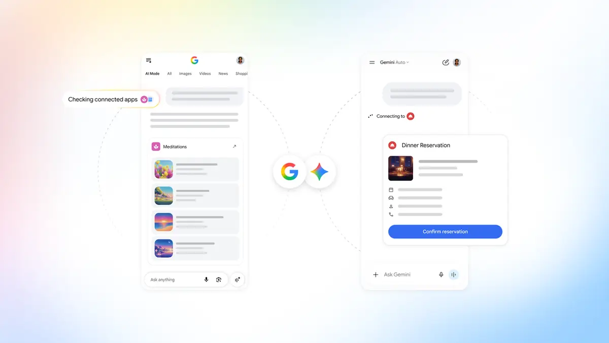 Google、SearchとGemini(ジェミニ)アプリ向けの連携を1か所で作れる「Connected Apps Platform」のプレビューを開始──Adobe・Calmなどの連携も追加