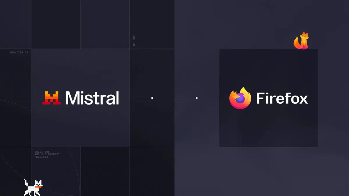 FirefoxのAIブラウジング「Smart Window」（ベータ）がMistralのモデルで動く──フランスと北米から、英国・ドイツは年内。会話はMozillaのサーバーに既定で保存せず、Mistralはゼロデータ保持。ChatGPT Atlas・Perplexity Comet・Claude in Chromeに対する「オープンソース2社」の答えの記事画像