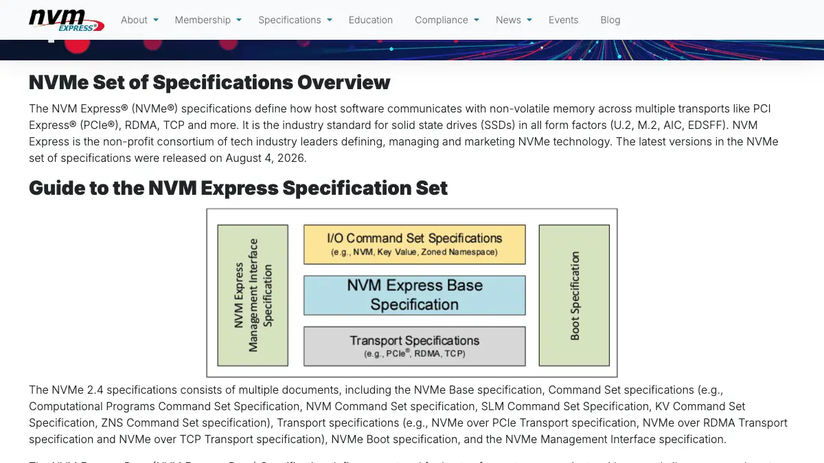 NVMeとM.2の違い──NVMe（エヌブイエムイー）はSSDとパソコンの通信の規格、M.2（エムドットツー）は基板の形と端子の規格。M.2のSSDにはNVMe（PCIe接続）とSATA接続があり、2280はサイズ、Mキーは端子の種類。自分のパソコンに付くかは仕様書で確かめる【2026年10月版】の記事画像